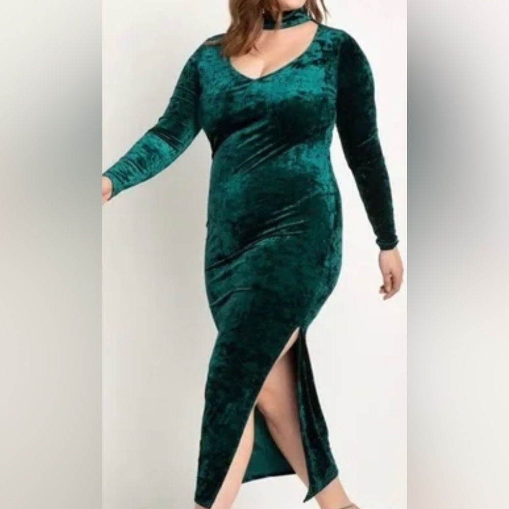 Eloquii velvet dress. Size 18.